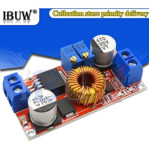 5A Adjustable DC-DC CC CV Lithium Battery DC Step Down Charger Board Power Supply Converter XL4005E1 5-32V to 0.8-30V LED Driver