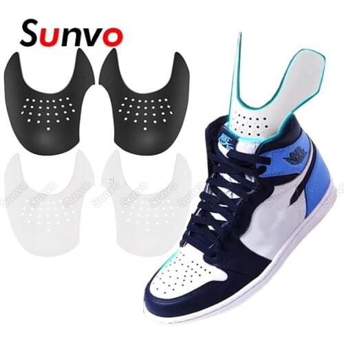 Dropshipping Shoes Shield for Sneaker Anti Crease Wrinkled Crack Protector Shoe Toe Cap Support Shoe Shields Stretcher Shaper