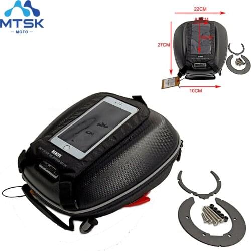Motorcycle Oil Tank Bag Waterproof racing package For YAMAHA FZ6 XJ6 YZF R6 MT03 FZ8 FZ1 navigation bag send waterproof cover
