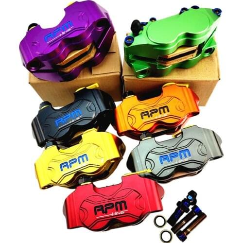 Motorcycle Rpm Brake Caliper Brake Pump 82mm Mounting 4 Piston Radial For Yamaha Kawasaki Honda Suzuki Scooter Rsz Jog Force