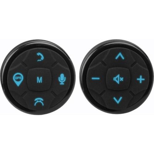 Universal Car Steering Wheel Controller GPS DVD Wireless Smart Button Key Remote with 10 Keys