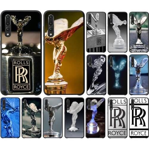 YNDFCNB Rolls Royce logo Phone Case Soft Case For Huawei P20 P30 Pro P20 P30 lite P smart Z Y5 Y6 Y7 Y9