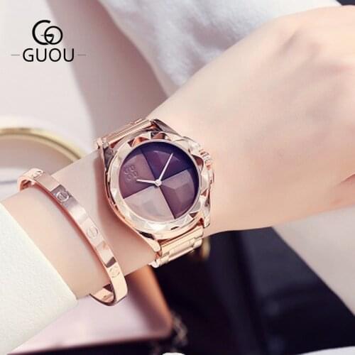 Lism Korea Woman Watch Fashion Rectangle Designer Luxury Dual Displayhanah Martin Digital Pulseras Mujer Brasswmg Gems Stones
