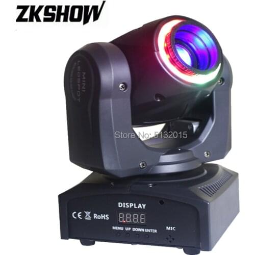 8PCS/Lot 40W RGBW LED Beam Wash Moving Head Light with Kaleidoscope Ring for DJ Disco Family Party Club Wedding Stage Lighting