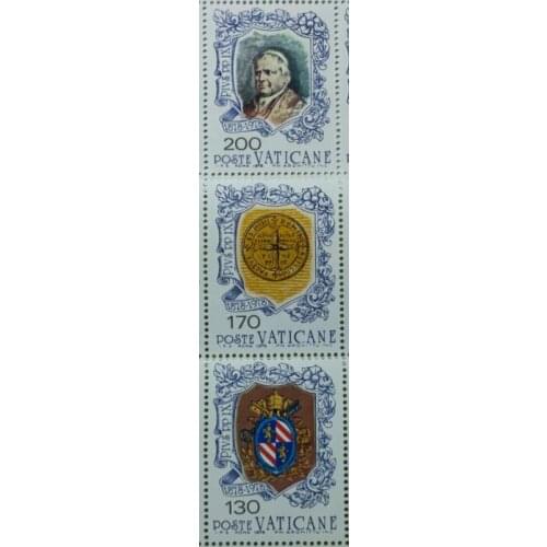 A26 3PCS vatican, 1978， Post Stamps Postage Collection