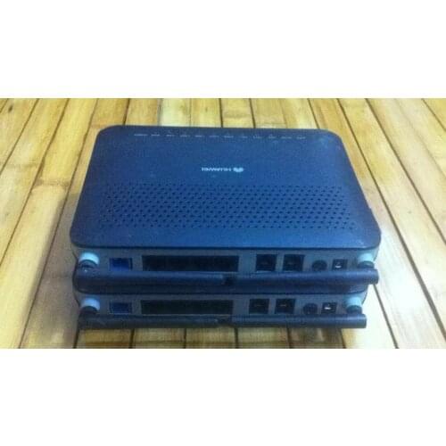 Free shipping,4pcs/Lot HG8245 EPON 4GE/FE+WIFI ONU OLT Second-hand products Optical Network Terminal no Power Adapter