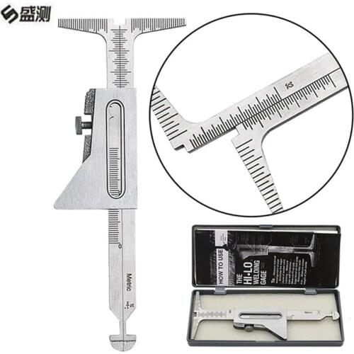 HI LO Welding Gauge Test Ulnar Welder Inspection Both 32mm Metric & 371/2"inch High Quality Stainless Steel Hand Tools Hot D1034