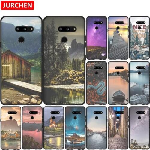 JURCHEN Silicone Case For LG G8 ThinQ Cover For LG G8S ThinQ Case Ultra-thin Soft Phone Case For LG G8thinQ G8SthinQ Back Cover