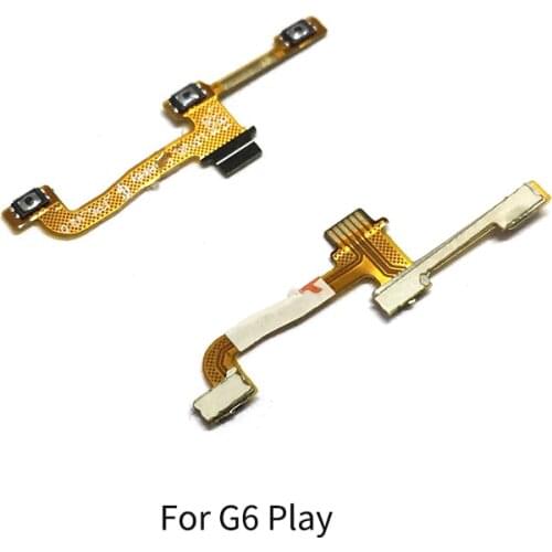 For Motorola Moto G6 / G6 Plus / G6 Play E5 Power Volume Button Flex Cable Side Key Switch ON OFF Control Button Repair Parts