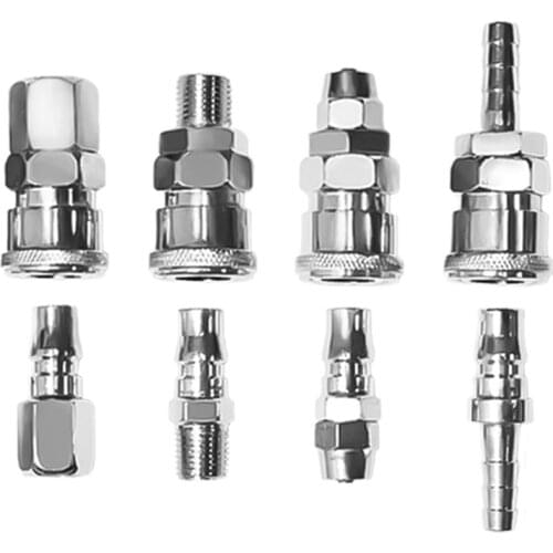 Pneumatic connector C-type hose self-locking quick connector PP20 SP20 PF20 SF20 PH20 SH20 PM20 SM20 air compressor pump