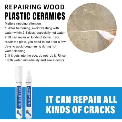 1/2pcs Color Pens White Tile Refill Grout Pen Tile Gap Repair Bathroom Porcelain Filling Waterproof Mouldproof Cleaner Agents