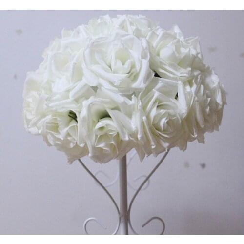 SPR 2pcs/lot 50CM Pomander rose ball Free shipping bride holding flower wedding kissing flower ball party/home decoration flower