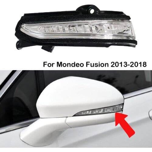 LED Left Right Rear View Mirror Signal Light Indicator Turn Signal Lamp For Ford Mondeo Fusion 2013 2014 2015 2016 2017 2018