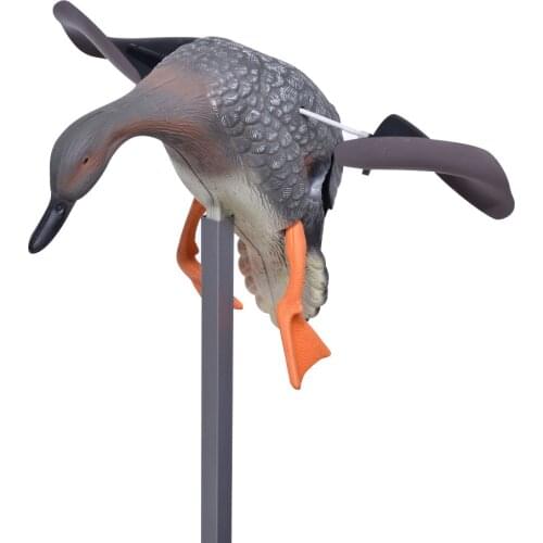Outdoor Hunting Bait Duck Decoy Electric Remote Control Or Wind Powered Motion Duck Decoy For Garden Backyard Decoration