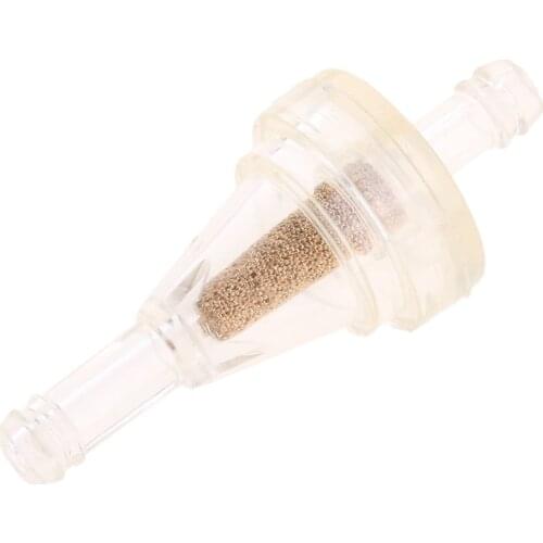 Universal Plastic Fuel Filter Element Made of Plastic for (6 Mm) 1/4