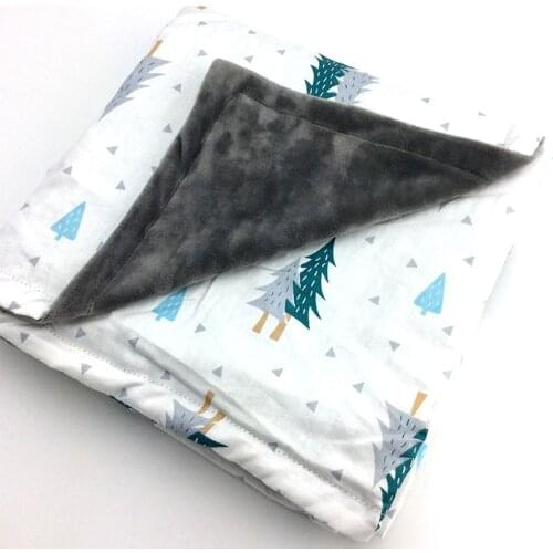 High Quality Baby Blanket Super soft short plush Swaddle Envelope Stroller Cartoon Blanket Newborn Baby Bedding Blankets