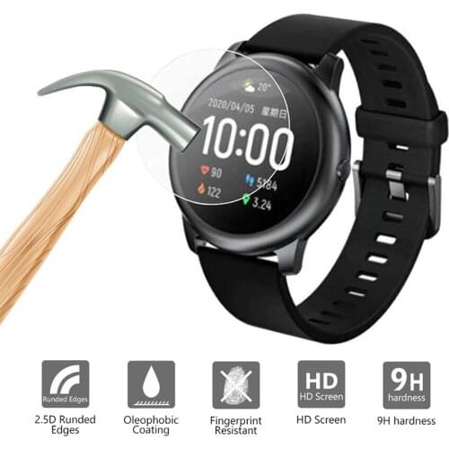 For XIAOMI Huami Amazfit T-Rex T Rex Pace Verge Lite Stratos 3 GTR 47mm 42MM 1 Tempered Glass Screen Protector Protective Film