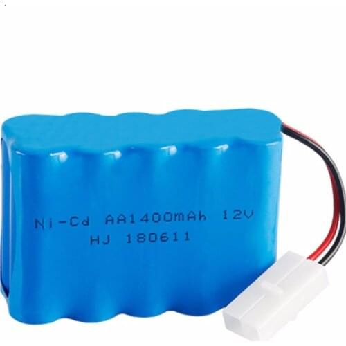 1400mah 12v Rechargeable Battery For Rc toys Cars Tanks Robots Gun NiCD Battery AA 12v 700mah Batteries Pack For Rc Boat 1PCS