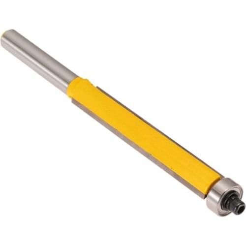 2 inch Height Extra Long Flush Trim Router Bit 1/4 inch X 3/8 inch Woodworking Milling Cutter for Wood Diy Tool