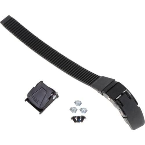 2xReplacement Inline Roller Skate Shoes Strap with Clamp Screws Nuts Type B