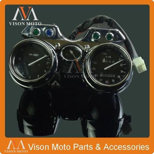 Motorcycle Speedometer Clock Instrument Gauges Odometer Tachometer For SUZUKI GK7BA GSF400 INAZUMA