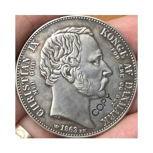 Denmark 1863 COIN COPY