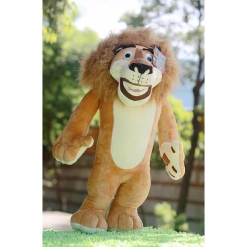 Madagascar lion plush toy ,soft throw pillow ,birthday gift Christmas gift h2939