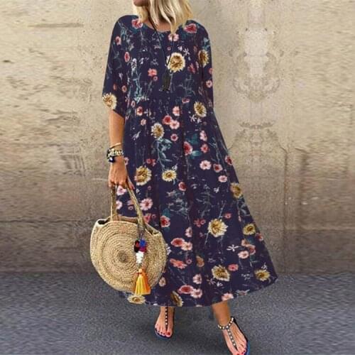 Elegant Turkey Muslim Women Dress Solid Maxi Dress Womens Sundress 2021 Moroccan Kaftan Beach Boho Vestidos Female Abaya Robe