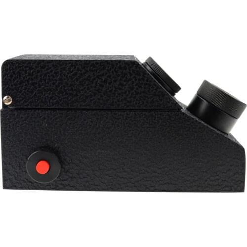Gem Gemological Gemelogy Refractometer + RI Oil + 1.30 - 1.81 RI Range + 0.01 nD Scale Division with Built-in LED Light