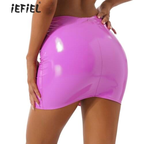 iEFiEL Leather Pencil Skirts China