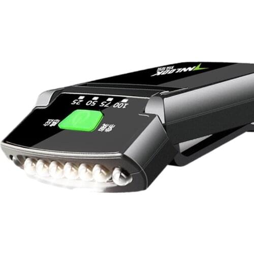 Induction clip cap lamp headlight glare rechargeable night fishing hat head mounted on a super bright LED lamps Waterproof Bait