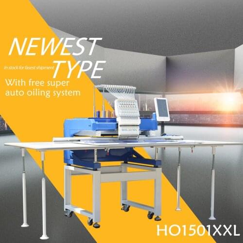 China 10 years service ! Newest Technology Embroidery Machine DAHAO Computer 1 Head 15 Color With Auto Oiling System