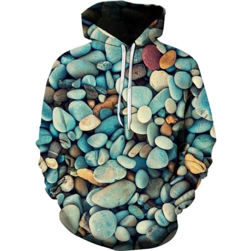 Fasion 3D Print Funny stone Print Pullover Sleeve Streetwear Childrens Clothing Spring and Autumn Sweatshirt