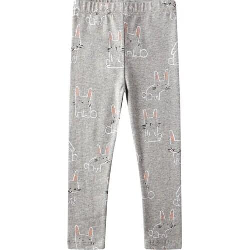 New Leggings Pants for Kids Girls Cartoon Animals Printed Autumn Spring Baby Trousers Skinny Pants Children Clothes