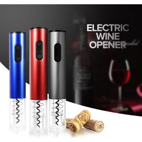 Original Automatic Wine Bottle Opener Kit Automatic Corkscrew Electric Wine Opener Cordless With Foil Cutter And Vacuum Stopper