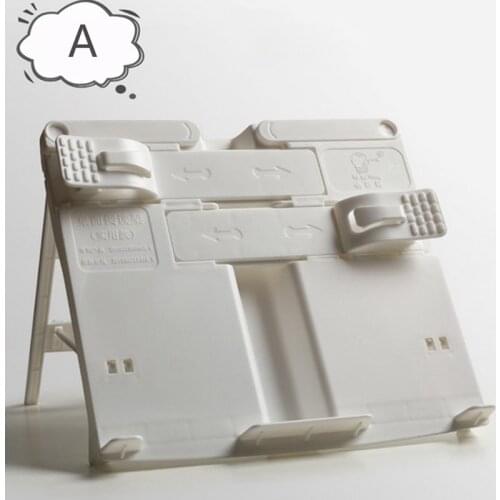 Multicolor Book Stand Holder Portable Foldable Bookend Bookstand Reading Support For Student Children Writing Bracket Office Use