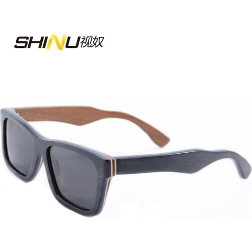 Polarized Wood Glasses Women Men UV400 Mirrored Eyewear Shade Sport Driving Fishing Beach Goggle Oculos De Sol Unisex Spectacles