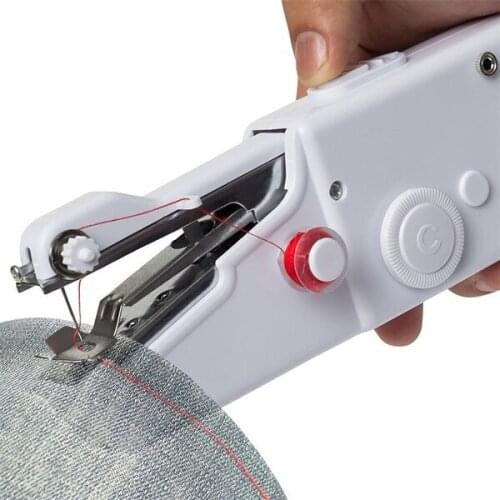 Handy Stitch Mini Sewing Machine 4 Steel Coil 1 Needle Threader