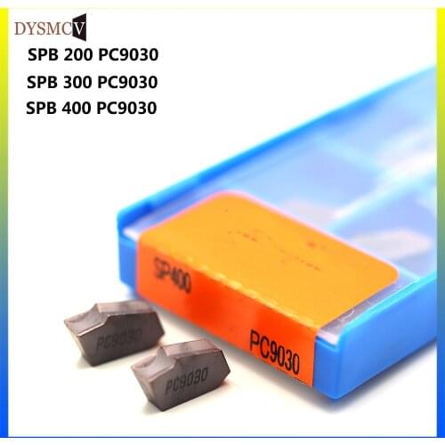 SP200 SP300 SP400 PC9030 korloy Grooving Carbide Inserts lathe cutter turning tool Parting and grooving off tools