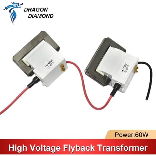 DRAGON DIAMOND 60W High Voltage Flyback Transformer For 60W CO2 Laser Engraving Cutting Machine