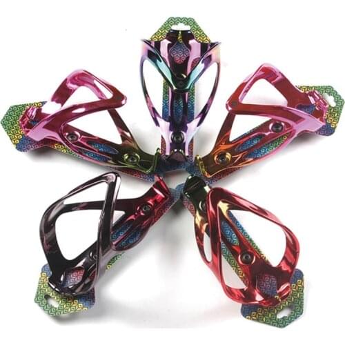 Ultra-light 28g Water Cup Holder Vacuum Plating PC Water Cup Holder Riding Equipment Bicycle Bottle Holder Bike Cup Holder