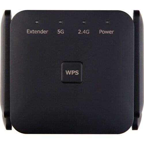 1200m Plug-in Wall Repeater WiFi Extender Wireless Signal Amplifier with Network Port