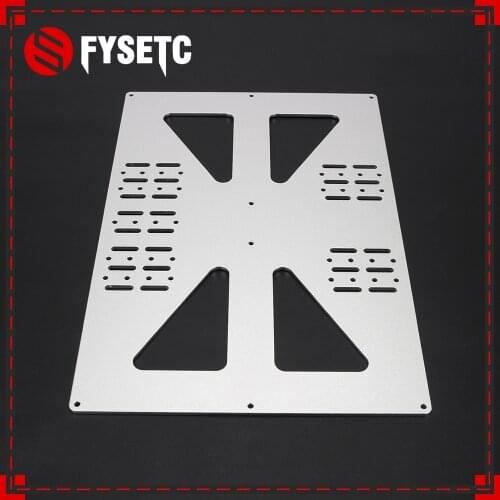 3D Printer Parts Heating Platform Z-axis Support Aluminum Plate For Prusa I3 /Wanhao Support Plate V3 300 Heatbed Aluminum Plate
