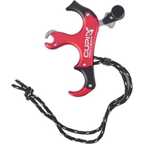 1PC Bow Release Aid Archery Bow Release Aid 3/4-Finger Thumb Caliper Adjustable HOT Durable And Practical To Use Aluminum Alloy