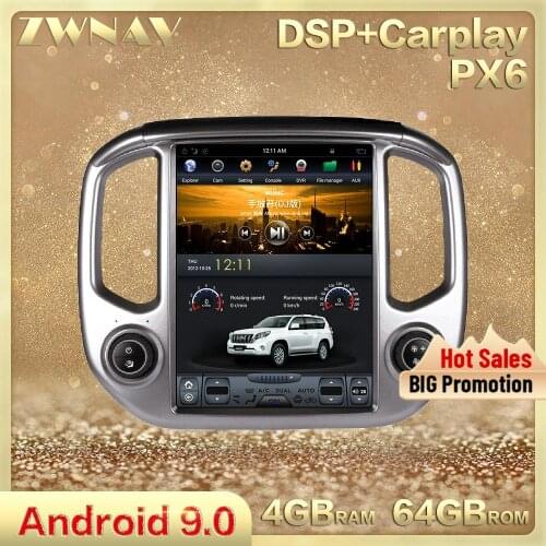 Tesla style screen Android 9.0 Car multimedia player For Chevrolet Colorado GMC CANYO 2015-2018 radio stereo GPS Navi head unit