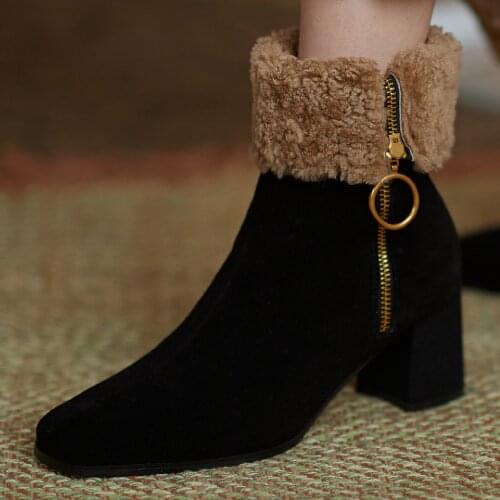 Danxuefei Women's Winter Boots