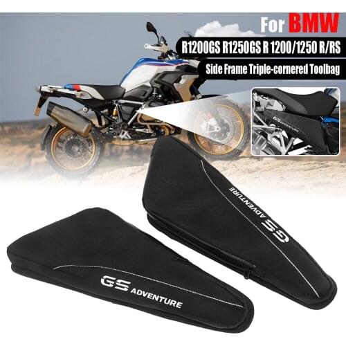 For BMW R1250GS R1200GS Adventure R1200 R1250 R/RS LC 2013-2020 Frame Triple-Cornered Package Toolbag Repair Tool Placement Bag