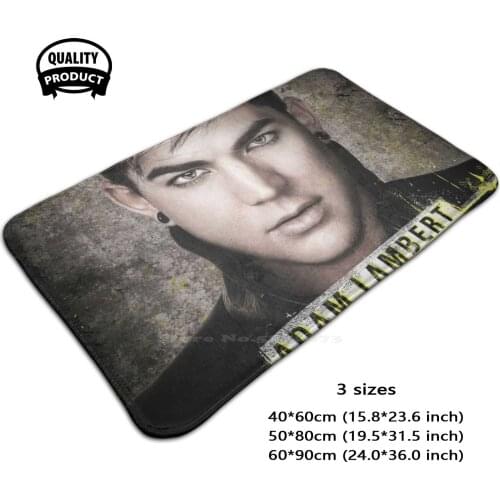 With Adam Trespassing Man 3 Sizes Home Rug Room Carpet Funny New Hot Music Cartoon Party Night Us Band Electro Electronic