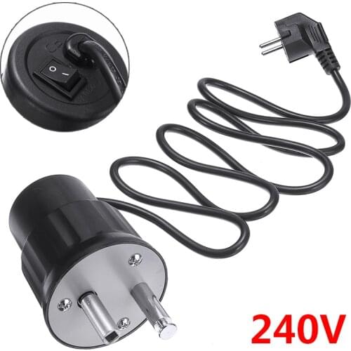 New Electric Barbecue Rotisserie Roaster Motor Pike Rotator 220~240V Grill Motor BBQ Parts Grill Spit Motors Rotating BBQ