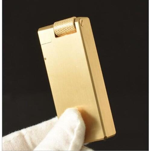 Kerosene lighter special-shaped brass machine heavy trench retro creative personality SMOKING gifts for men 136g